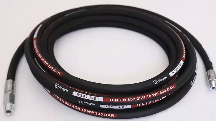 Hydraulic Rubber Hose SAE 100 R2, 1/2 inch