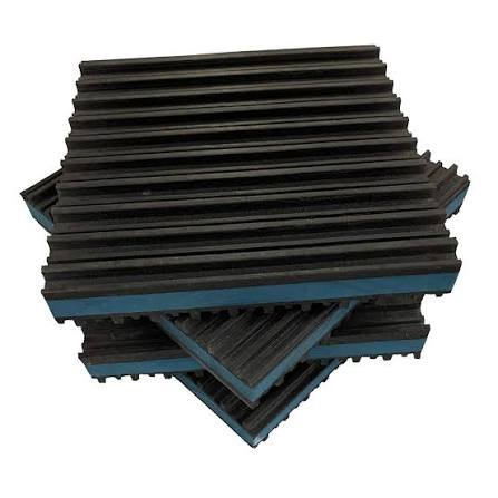 Ribbed Anti-Vibration Rubber Pad